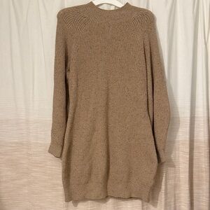 Abercrombie & Fitch Tan Knit Dress